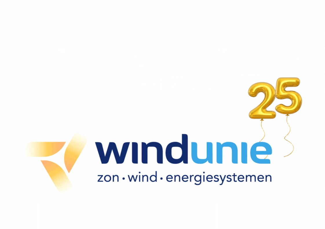 Wind Unie 25 Jaar Logo