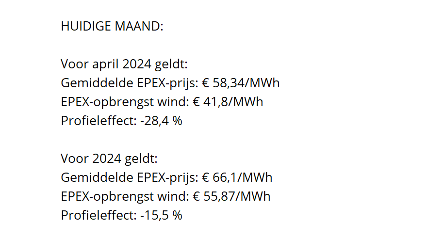 EPEX-prijzen en productiecijfers april 2024 4 EPEXtarief apr 2024