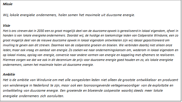 Vacature bestuurslid Coöperatie Windunie 1 image 1